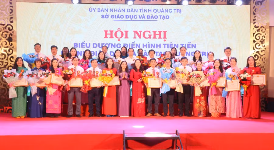 Những gương mặt điển hình trong phong trào thi đua yêu nước tỉnh Quảng Trị.