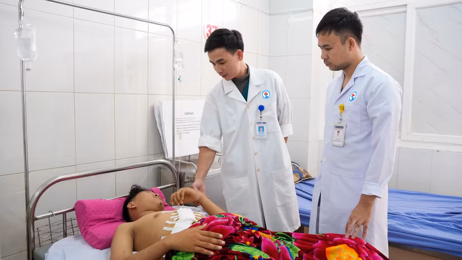 Bệnh nhân hồi phục tốt sau ca phẫu thuật.