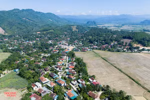 Một góc xã Châu Tiến, huyện Quỳ Châu, Nghệ An.
