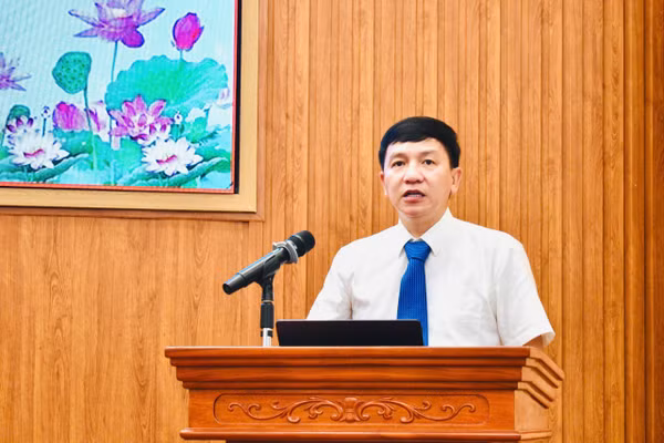Ông Phạm Quốc Khánh - Phó Cục trưởng Cục Quản lý chất lượng (Bộ GD&ĐT).