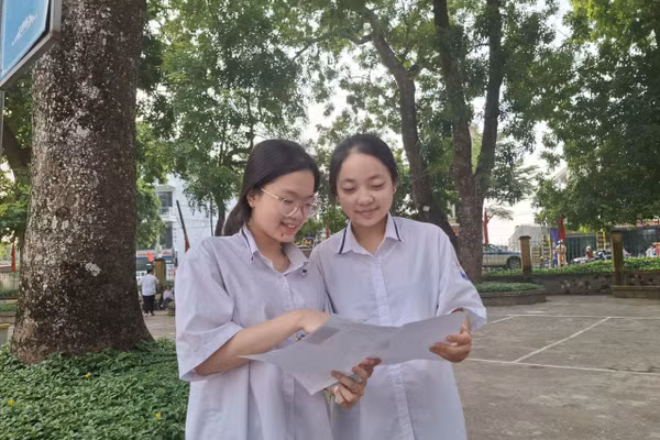 Thí sinh dự thi tốt nghiệp THPT năm 2026. Ảnh: Hiếu Nguyễn