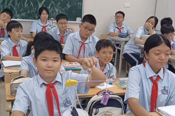 Giáo dục STEM tại Trường THCS Kim Liên (Hà Nội).