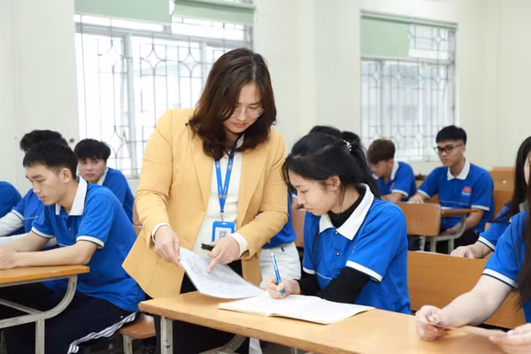 Giảng viên, sinh viên Trường ĐH Thành Đô trong giờ học.