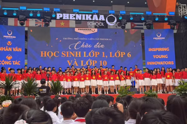 Phenikaa School bước vào năm học mới với thông điệp: "Dạy để kiến tạo - Học để dẫn dắt tương lai”.