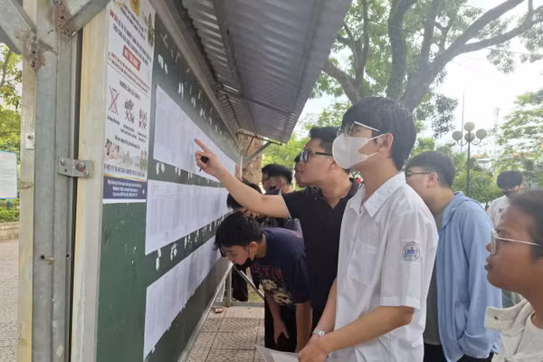 Thí sinh thi tốt nghiệp THPT năm 2026. Ảnh: Hiếu Nguyễn