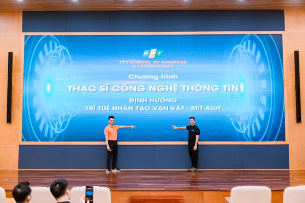 FPT ra mắt chương trình đào tạo Thạc sĩ Công nghệ thông tin định hướng Trí tuệ nhân tạo vạn vật (MIT-AIoT).