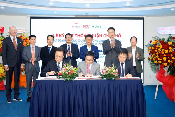 Tập đoàn Giáo dục EQuest, Trường Đại học Phú Xuân và Viện Công nghệ Châu Á ký kết Biên bản ghi nhớ hợp tác.