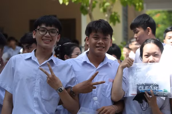 Thí sinh thi tốt nghiệp THPT năm 2025. Ảnh: Lâm Ngọc
