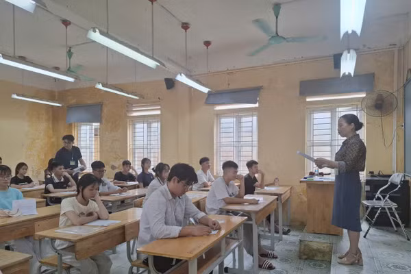 Thí sinh dự thi tốt nghiệp THPT 2026.