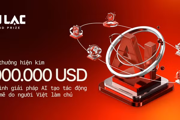 Nhận hồ sơ giải thưởng 1 triệu USD cho sản phẩm AI của người Việt