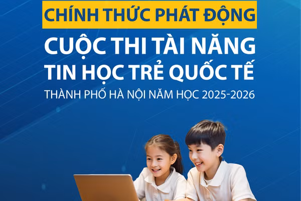 Phát động thi tài năng tin học trẻ quốc tế cho học sinh Hà Nội