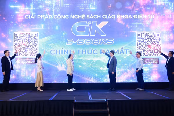Ra mắt Giải pháp công nghệ sách giáo khoa điện tử GK eBooks.
