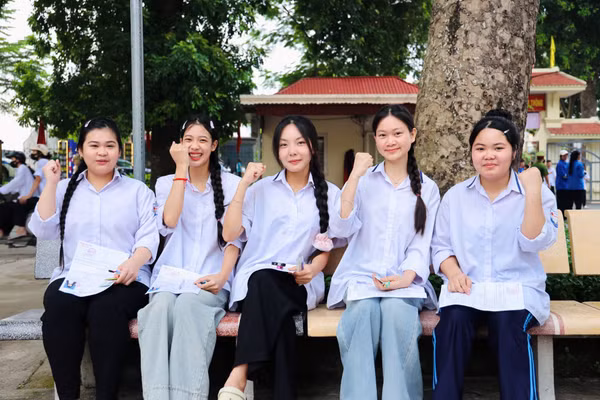 Thí sinh dự thi tốt nghiệp THPT 2026.