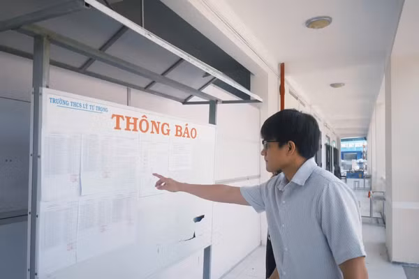 Thí sinh thi tốt nghiệp THPT năm 2025. Ảnh: Gia Hưng.