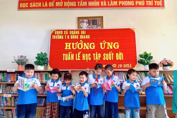 Tổ chức Tuần lễ học tập suốt đời phải thiết thực, hiệu quả, tiết kiệm. Ảnh: website nhà trường.