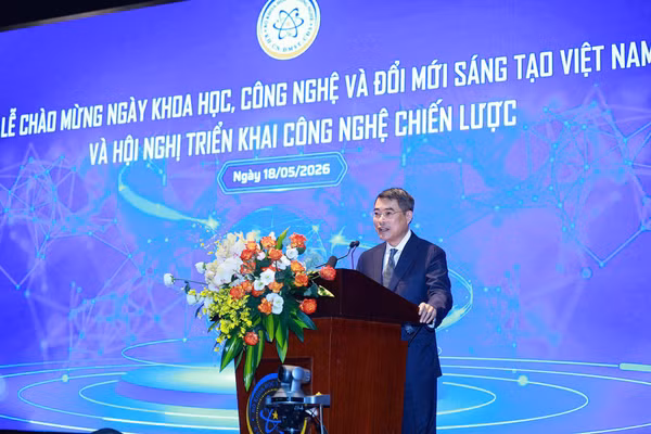 Thủ tướng Lê Minh Hưng phát biểu tại buổi lễ.
