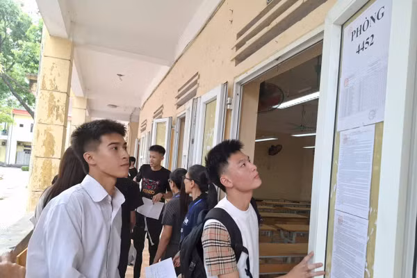 Thí sinh thi tốt nghiệp THPT năm 2026. Ảnh: Hiếu Nguyễn