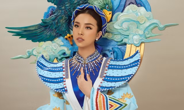 Á hậu Thuý An.