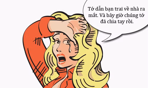 Chia tay bạn gái vì bị chó cắn 