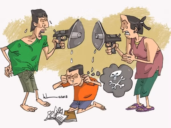 Đối thoại siêu hài hước của bố và con trai