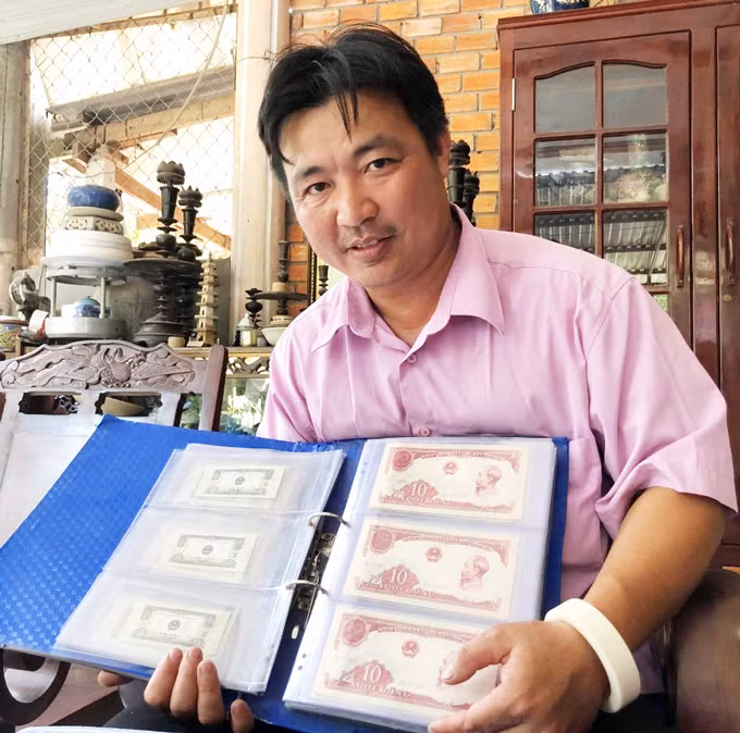 300 bộ tiền xưa Việt Nam vô cùng độc lạ hiếm của thầy giáo An Giang