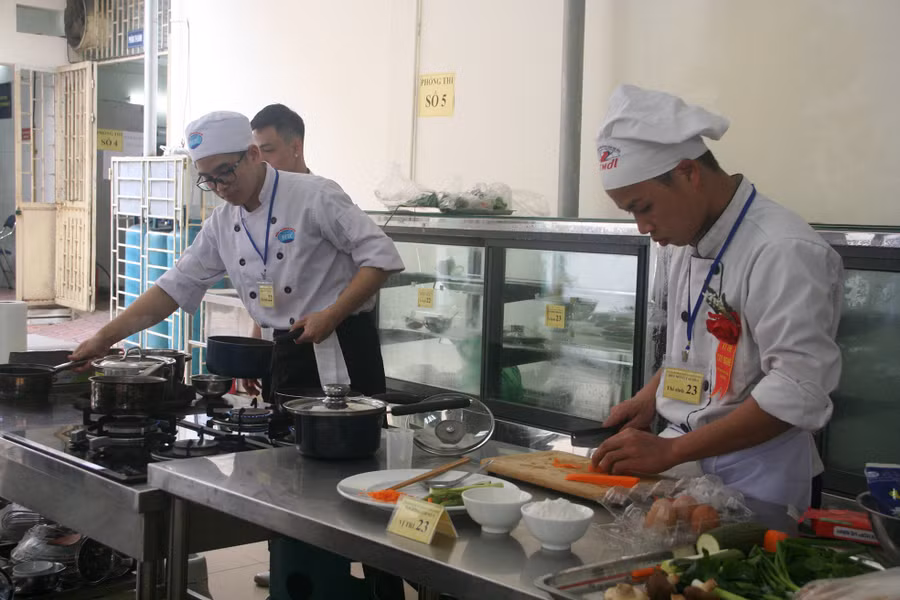 Được đào tạo cơ bản, đầu bếp có nhiều cơ hội phát huy những phẩm chất nghề nghiệp cá nhân