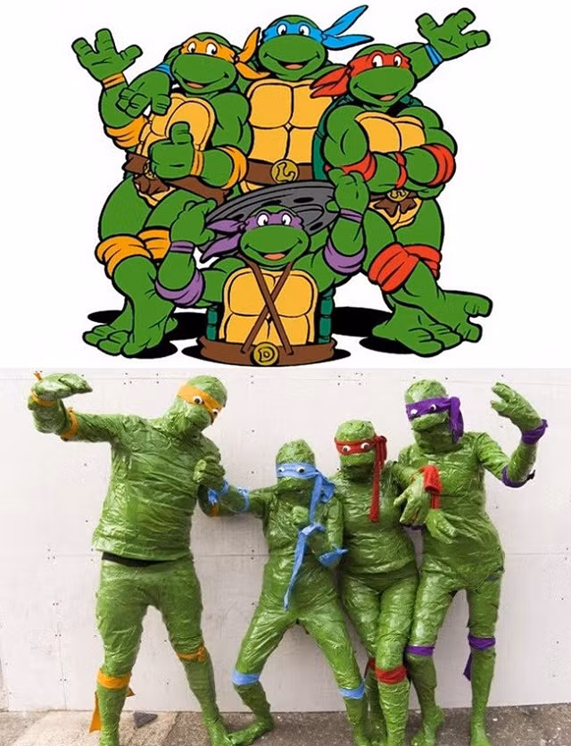 Chết sặc với các màn cosplay hài hước khó đỡ