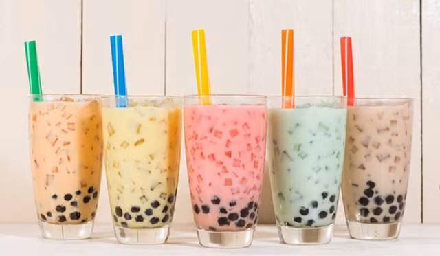 Trà sữa là món yêu thích của giới trẻ. Ảnh: HL