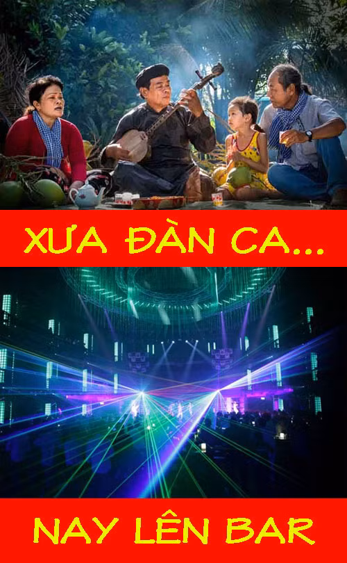 Tết nay đã không còn nhiều những hình ảnh đàn ca thế này.