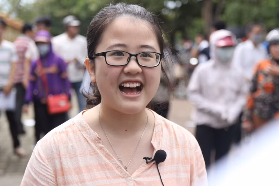 Em làm bài tốt