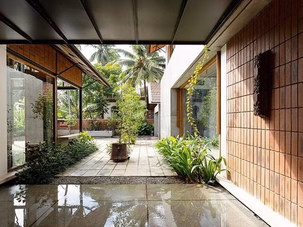 Mẫu nhà cấp 4 tuyệt đẹp thoáng và rộng như resort ảnh 5 mau nha cap 4 tuyet dep thoang va rong nhu resort - 6