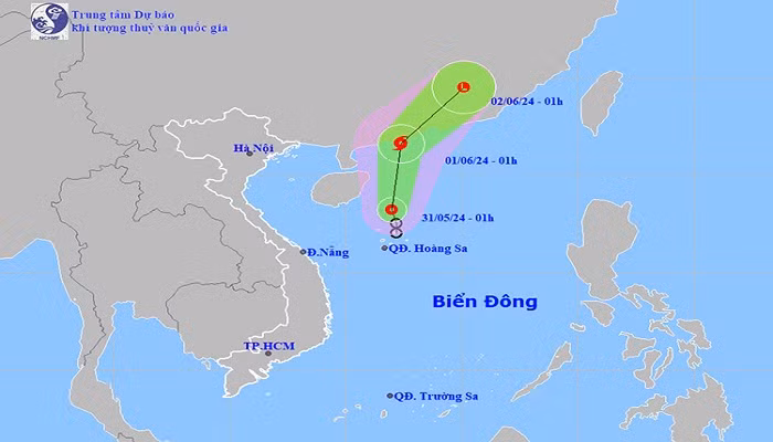 Vị trí và đường đi của áp thấp nhiệt đới. Vị trí và đường đi của áp thấp nhiệt đới.