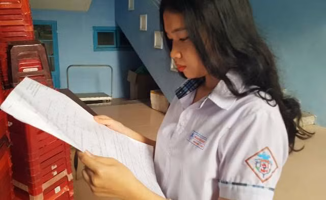 Nữ sinh Huỳnh Ngân Giang