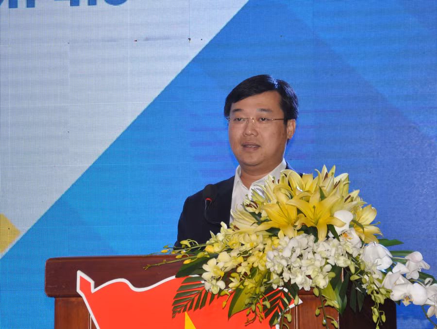 Ông Lê Quốc Phong phát biểu nghi nhận những kết quả của Diễn đàn.