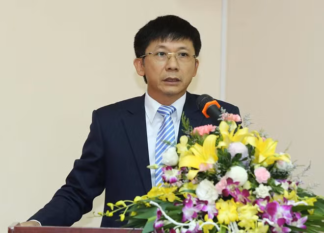 Tổng Giám đốc PTI Bùi Xuân Thu phát biểu tại buổi lễ Tổng Giám đốc PTI Bùi Xuân Thu phát biểu tại buổi lễ