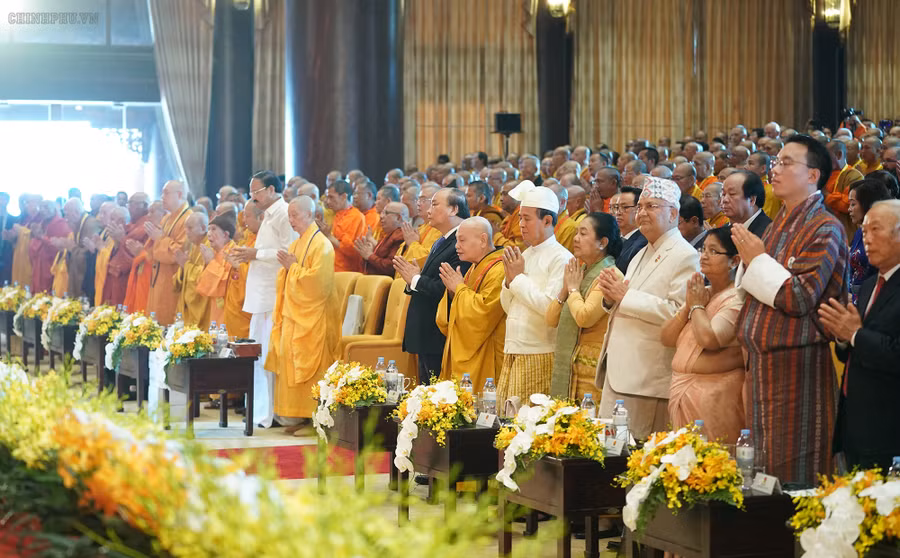 Thủ tướng: Đại lễ Vesak đã vượt trên một lễ hội văn hóa tôn giáo thông thường ảnh 3