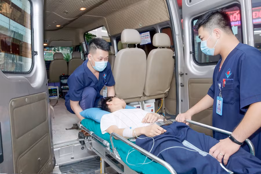 BV có 11 xe cứu thương đạt tiêu chuẩn