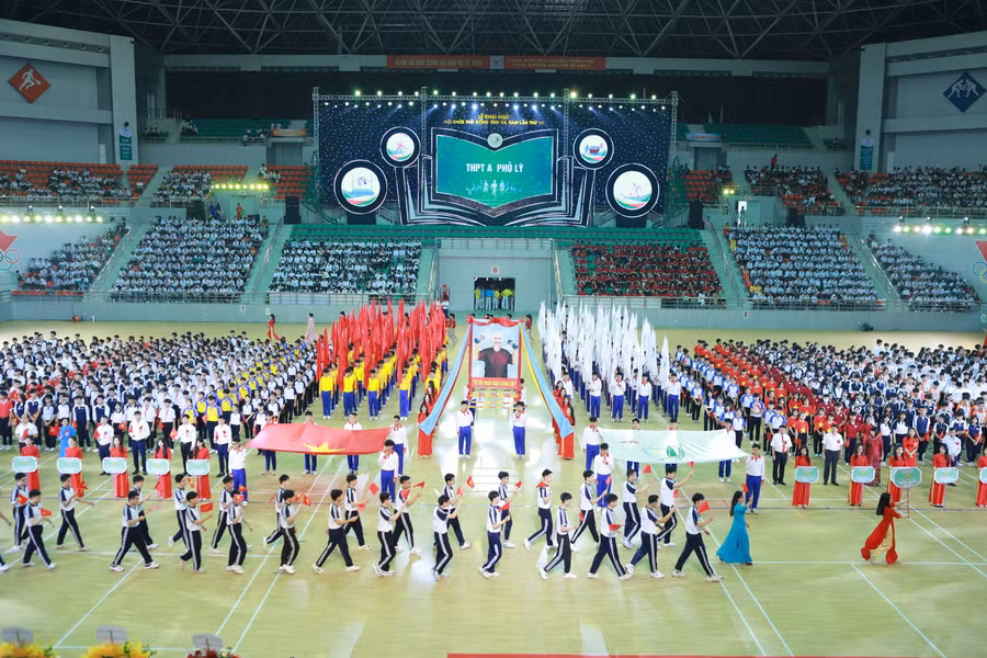 Chương trình khai mạc được tổ chức tại Nhà thi đấu thể dục thể thao tỉnh Hà Nam. Chương trình khai mạc được tổ chức tại Nhà thi đấu thể dục thể thao tỉnh Hà Nam.