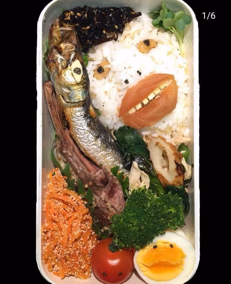 Khóc thét với những hộp cơm người yêu chuẩn bị cho mang đi làm, nhìn đã sợ liệu có dám ăn?-2