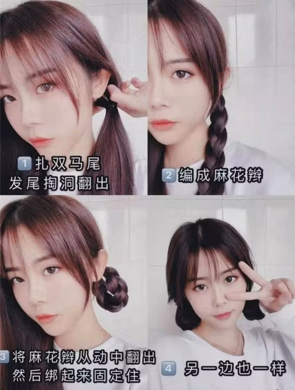 tóc đẹp, kiểu tóc dễ làm