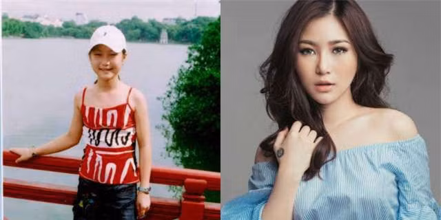  Hương Tràm với gương mặt tròn rất dễ nhận ra. Tuy giờ đây người đẹp vướng vào nghi vấn dao kéo khuôn mặt và sửa mũi nhưng ai cũng phải công nhận Hương Tràm ngày càng quyến rũ, đẹp hơn xưa rất nhiều. 