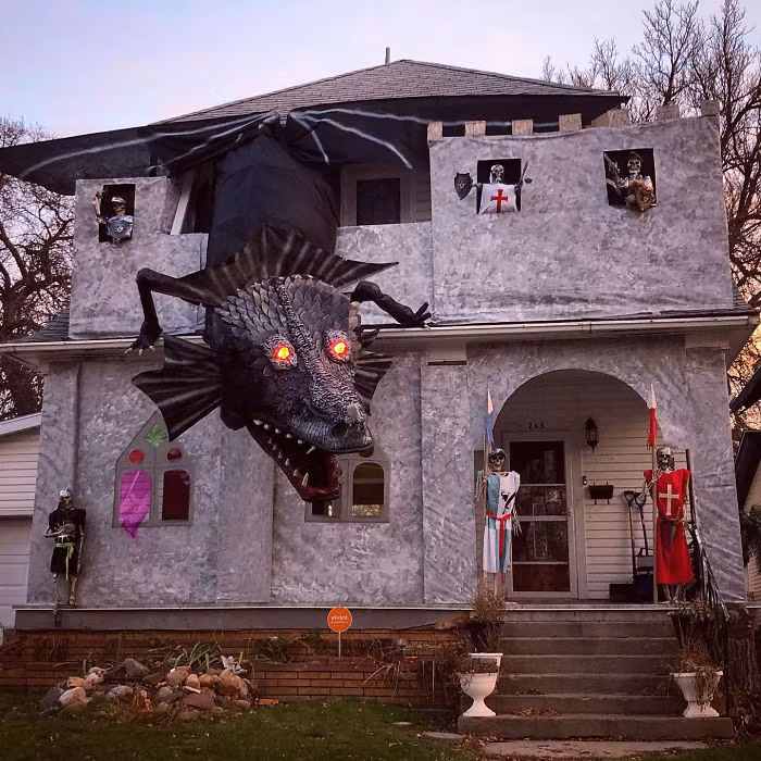 House Set Up In My Neighborhood