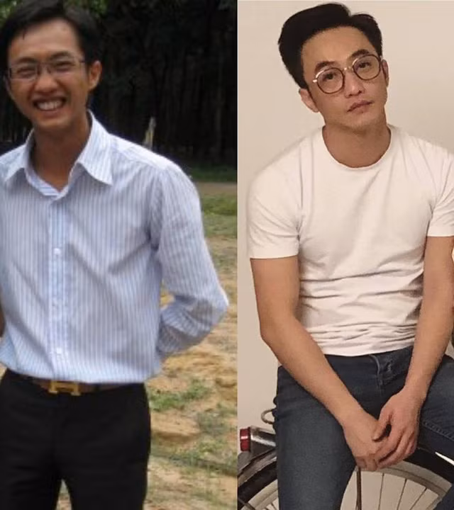 Mới đây, Cường Đô la đăng ảnh hưởng ứng trào lưu thay đổi sau 10 năm. Có thể thấy Cường Đô la đã tăng cân và ngoại hình được cải thiện theo thời gian.