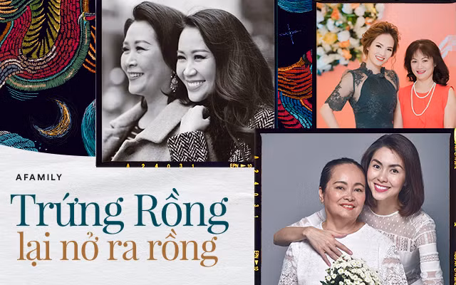 Mang danh mĩ nhân showbiz nhưng Hà Tăng, Tú Anh, Đan Lê, Lê Phương... vẫn bị dìm hàng khi đứng cạnh mẹ ruột - Ảnh 1.