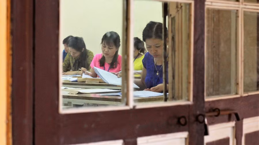thi thpt quốc gia 2017, thi thpt quốc gia, tuyển sinh đại học 2017, chấm thi, phổ điểm