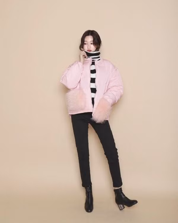 voi mot chiec ao len co lo, chi em co "ca ro" cong thuc phoi hop chuan xinh xan - 13