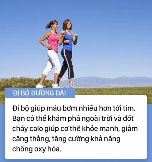 thể dục, chạy bộ, dọn nhà, leo cầu thang, những bài tập thể dục tốt