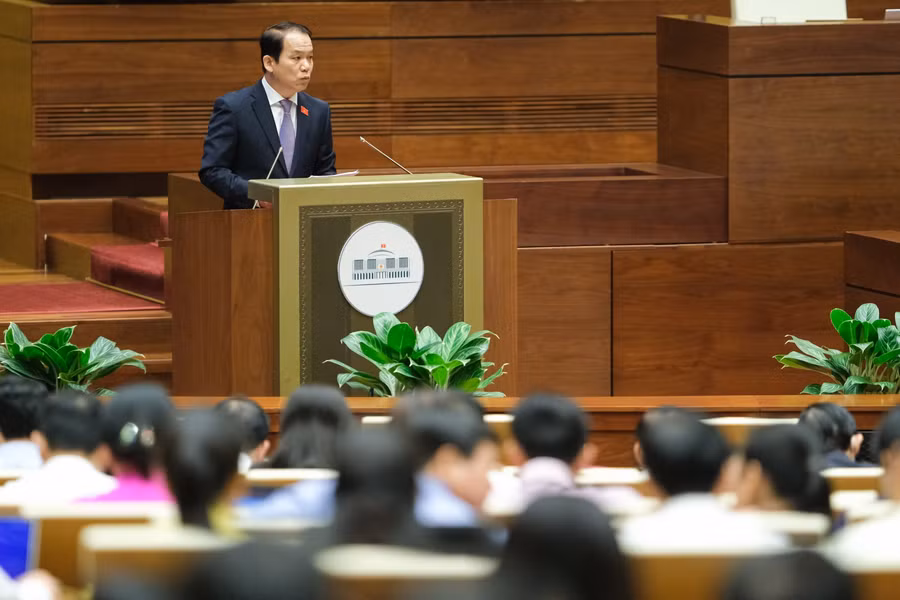 Chủ nhiệm Ủy ban Pháp luật của Quốc hội Hoàng Thanh Tùng.
