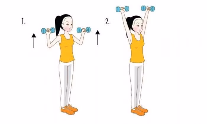 4 động tác đơn giản giúp biến tay bắp chuối thành thon dài 