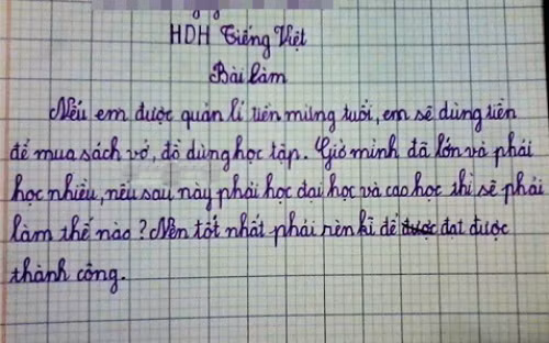 Cách quản lý tiền mừng tuổi "bá đạo" của học trò 